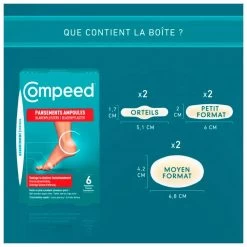 Soins Des Pieds Compeed Pansement Ampoules Assortiment White -Summit Gear Boutique f2219cec4d0ffaa6212ded51d995b8b03d5fcfd7 E22COMPBIV327325 COMP0122141 902