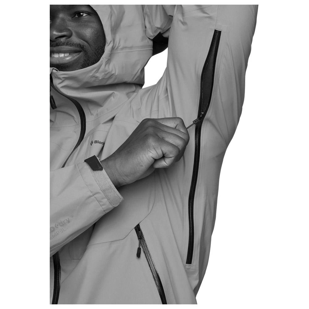 Veste D’alpinisme Black Diamond M Highline Stretch Shell Ultra Blue 6 Veste D’alpinisme Black Diamond M Highline Stretch Shell Ultra Blue – Image 6