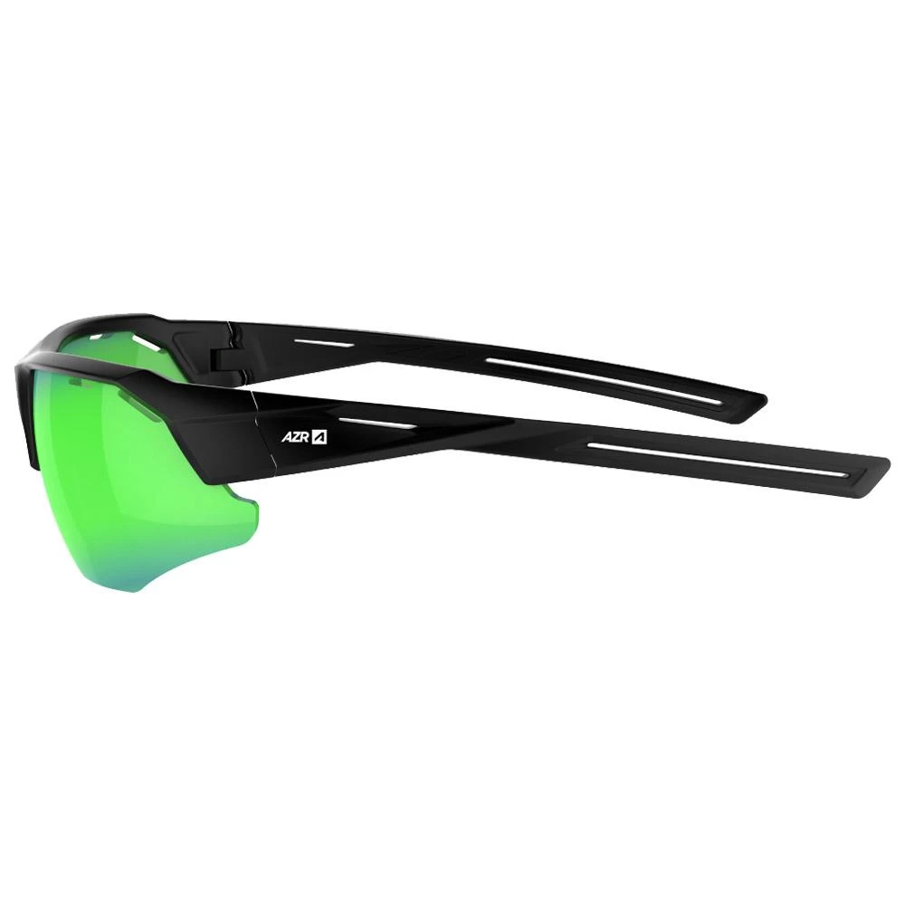 Lunettes De Soleil AZR Galibier Mat Noir Multicouche Vert 2 Lunettes De Soleil AZR Galibier Mat Noir Multicouche Vert – Image 2
