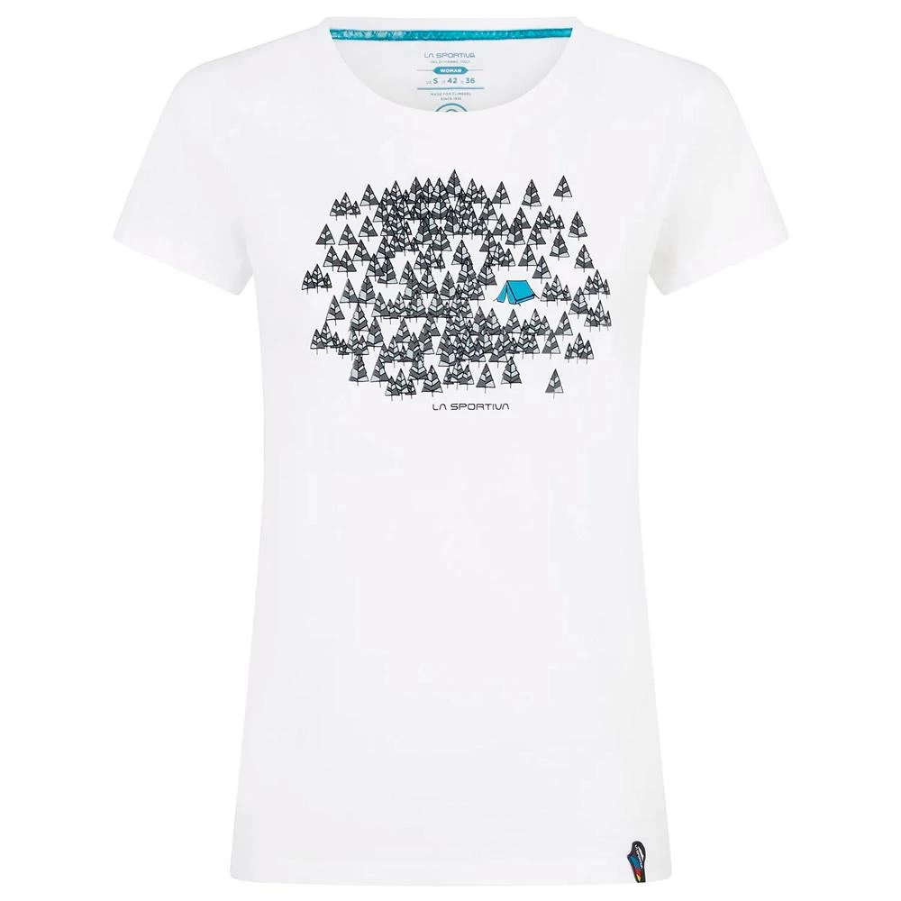 Tee-shirt D’escalade La Sportiva Forest T-Shirt W White 1 Tee-shirt D’escalade La Sportiva Forest T-Shirt W White
