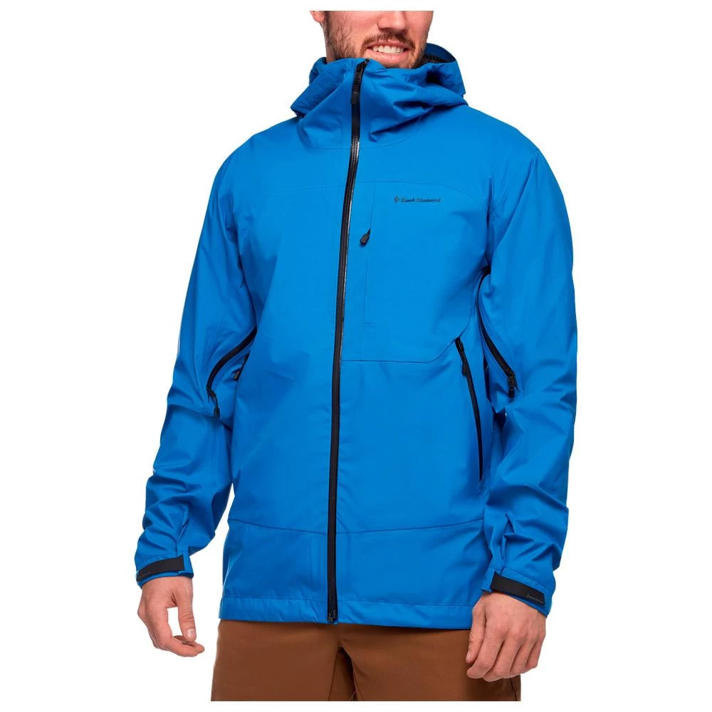 Veste D’alpinisme Black Diamond M Highline Stretch Shell Ultra Blue 2 Veste D’alpinisme Black Diamond M Highline Stretch Shell Ultra Blue – Image 2