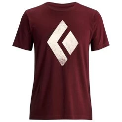 Tee-shirt D’escalade Black Diamond Chalked Up Tee Port