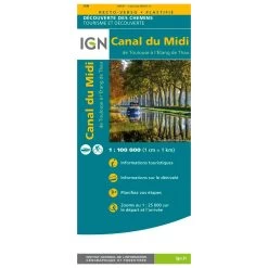 Carte IGN Le Canal Du Midi