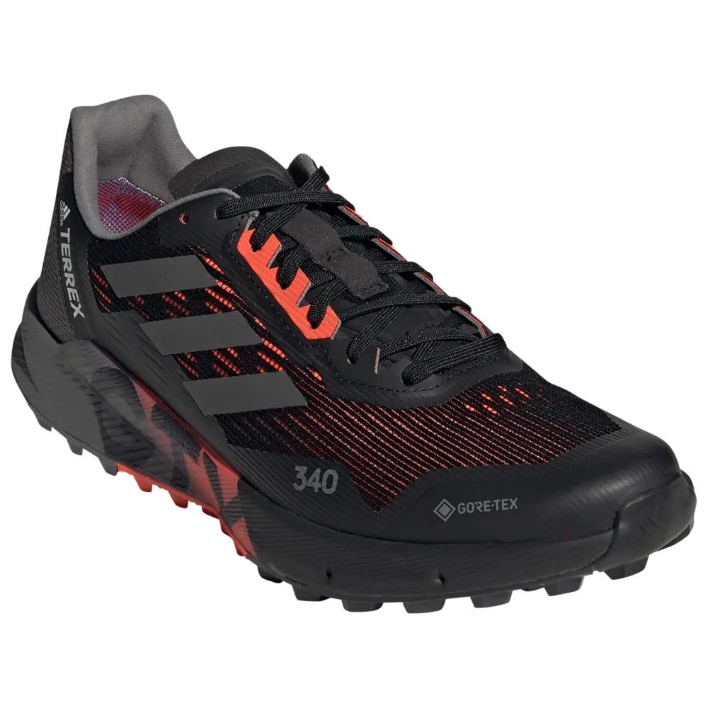 Chaussures De Trail Adidas Terrex Agravic Flow 2 Gtx Core Black Grey Four Cloud White 4 Chaussures De Trail Adidas Terrex Agravic Flow 2 Gtx Core Black Grey Four Cloud White – Image 4